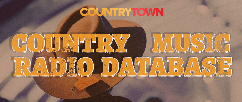 Country Music Radio Database Banner