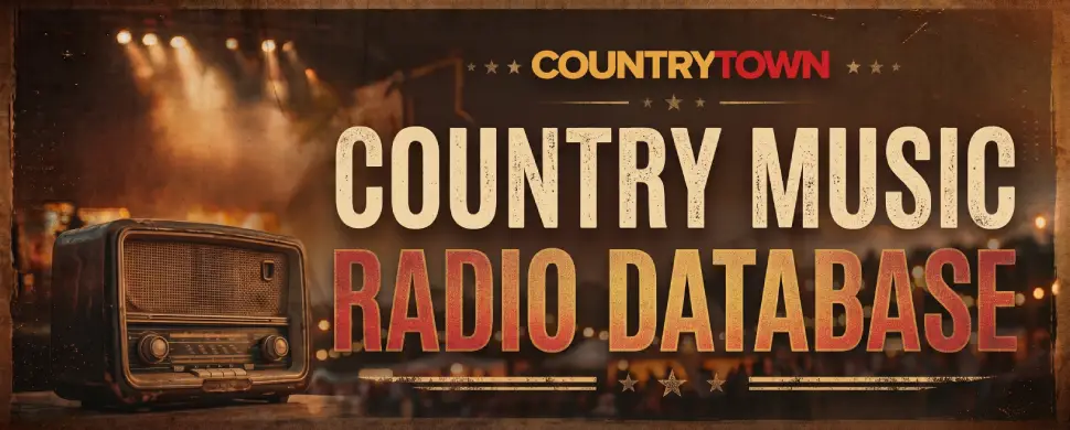 Country Music Radio Database Banner