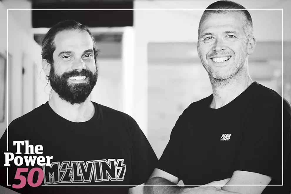 Leigh Gruppetta (R) & Stu Harvey (L)