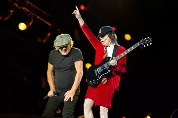 AC/DC performing live