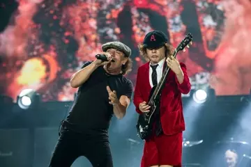 AC/DC performing in Melbourne