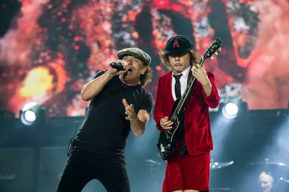 AC/DC performing in Melbourne