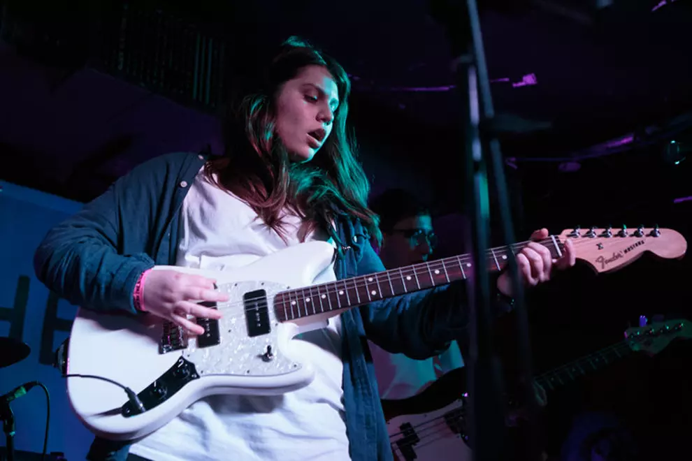 Alex Lahey @ Hudson Ballroom, 2017. Pic by Britt Andrews