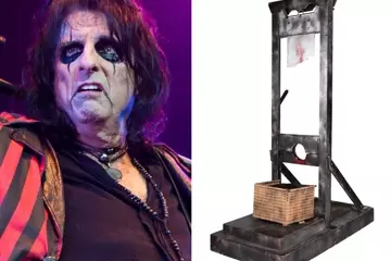 Alice Cooper by Jack Parker, Guillotine via Heritage Auctions