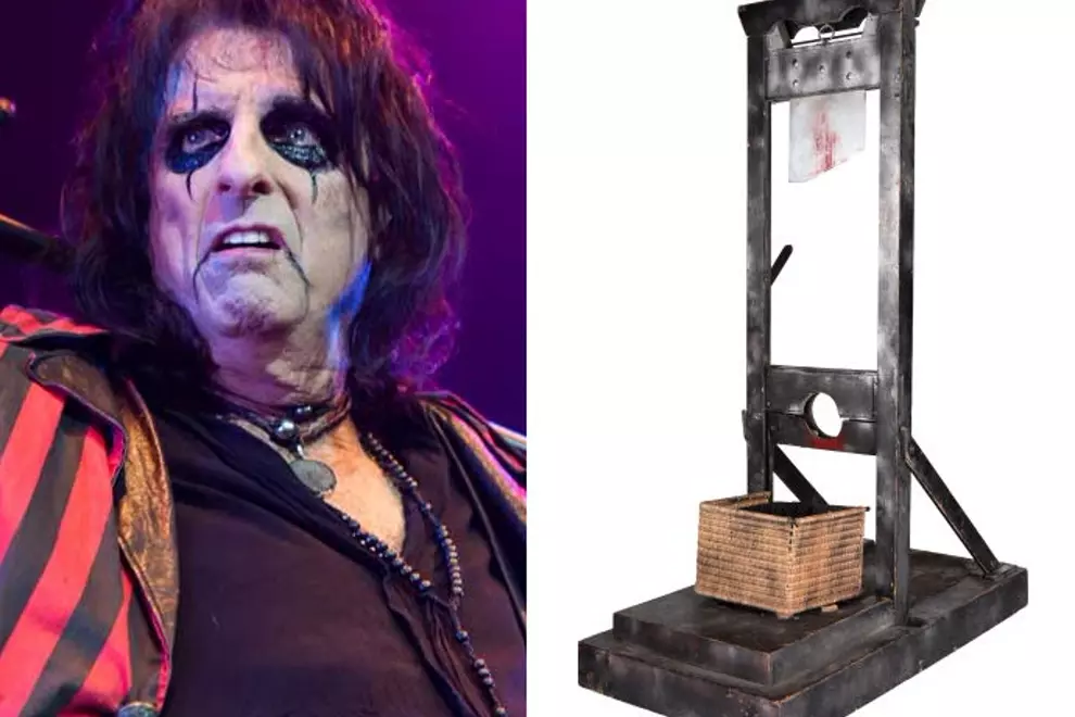 Alice Cooper by Jack Parker, Guillotine via Heritage Auctions