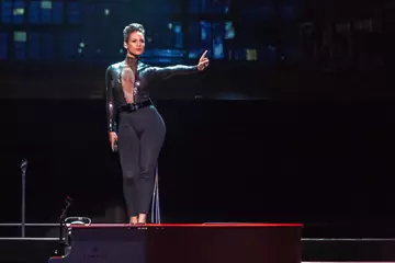 Alicia Keys. Pic by Rhys Machell.