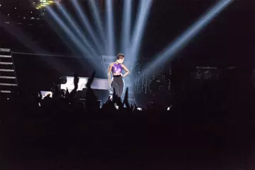 Alicia Keys. Pic by Chrissie Francis.