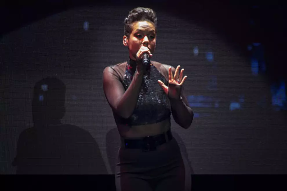 Alicia Keys. Pic by Peter Sharp.