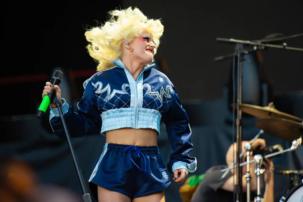 Amyl And The Sniffers at the MCG