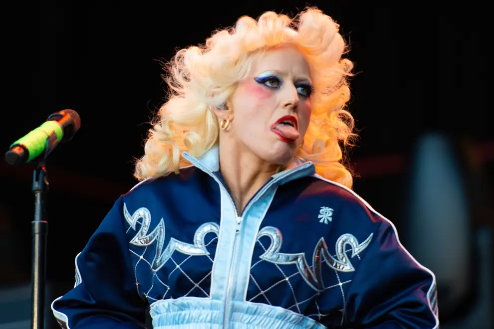 Amyl And The Sniffers at the MCG