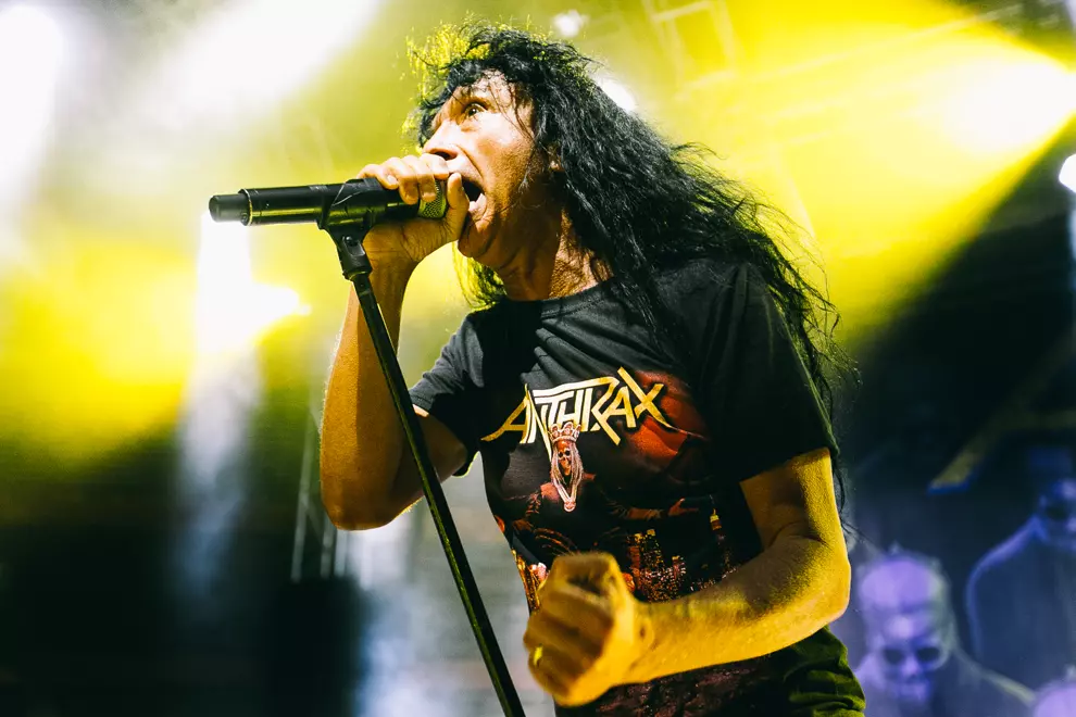 Anthrax @ Riverstage. Photos by Bianca Holderness.