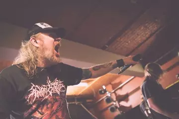 At The Gates performing in Adelaide