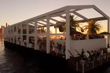 ATET floating nightclub in Melbourne