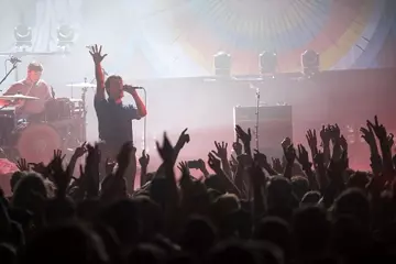Ball Park Music @ Thebarton Theatre. Pic by David Rubinich