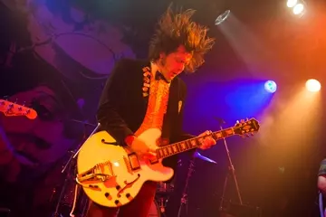 Beach Slang @ Corner Hotel. Pic by Andrew East