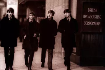 The Beatles' 1994 Live At The BBC cover