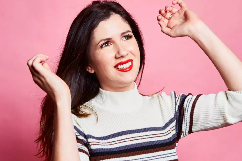 They say laugher is the best medicine, and comedian Becky Lucas is more than qualified to cure the blues.