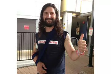 Jules in good spirits following the horrific ordeal