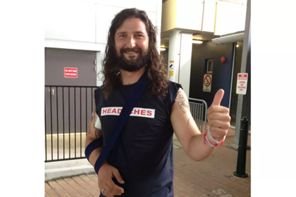 Jules in good spirits following the horrific ordeal