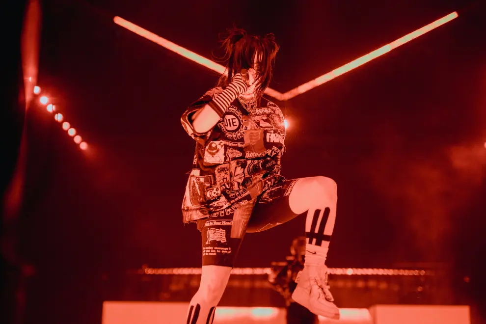 Billie Eilish in London on 26 June 2022