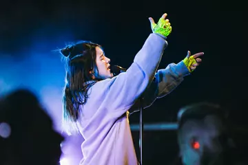 Billie Eilish @ Riverstage. Photos by Bianca Holderness.