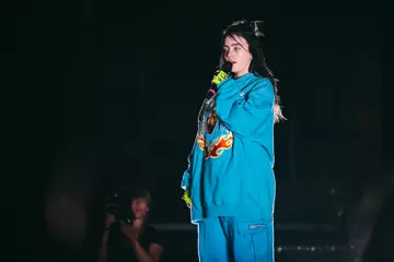 Billie Eilish @ Riverstage. Photo by Bianca Holderness.