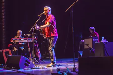 Billy Bragg. Pic by David Harris.