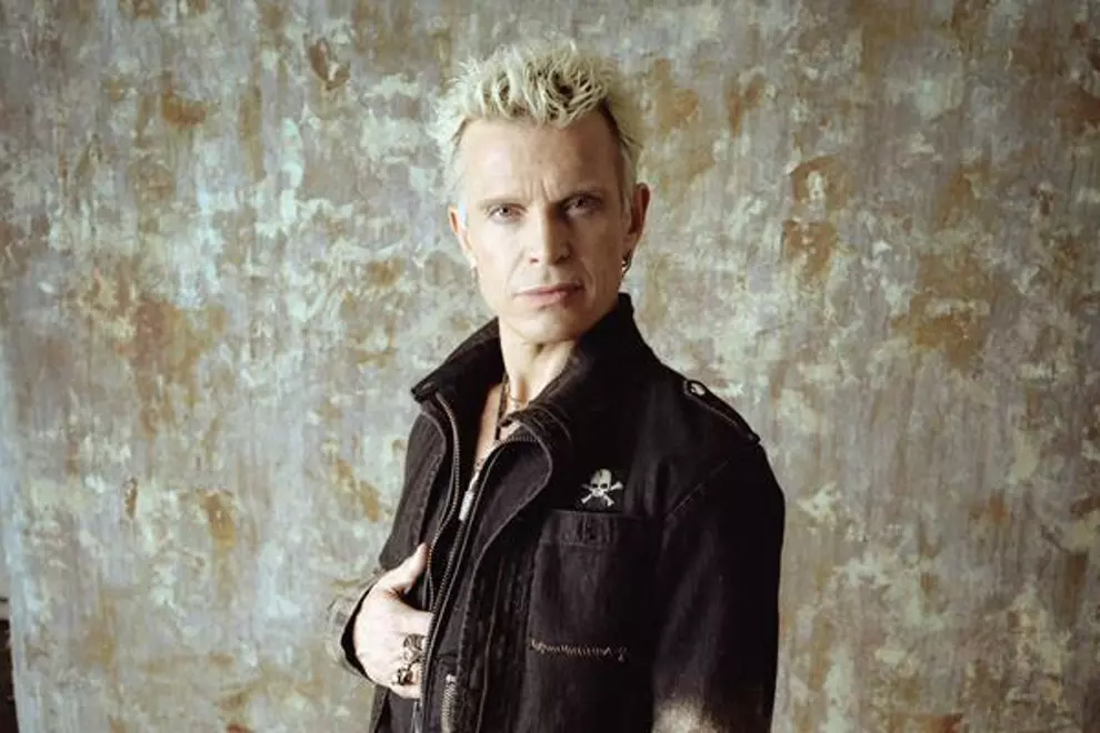 Billy Idol. Pic from Facebook.