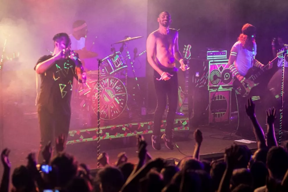 Bluejuice. Pic by Clare Hawley.