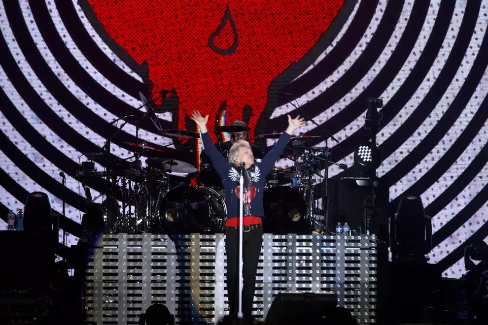 Bon Jovi @ ANZ Stadium. Photos by David Youdell.