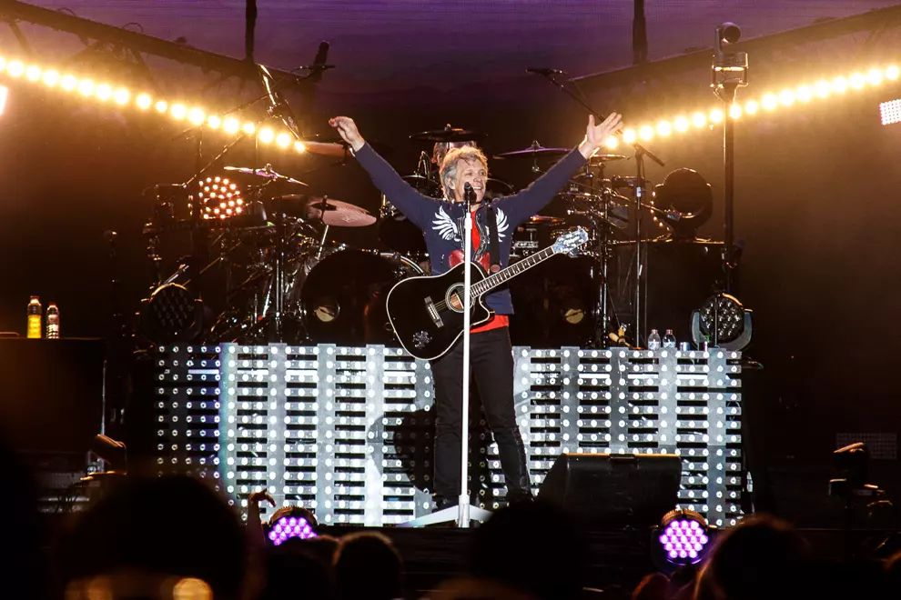Bon Jovi @ Botanic Park. Photo by Kerrie Geier.
