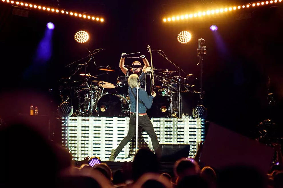 Bon Jovi @ Botanic Park. Photo by Kerrie Geier.