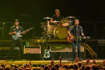 Bruce Springsteen & The E-Street Band. Pic by Court McAllister.