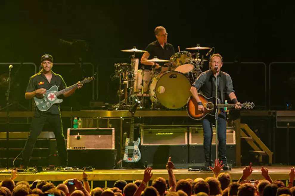 Bruce Springsteen & The E-Street Band. Pic by Court McAllister.
