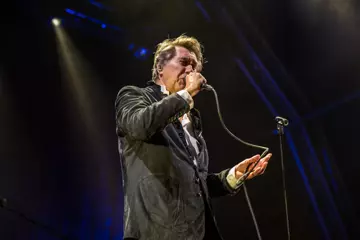 Bryan Ferry @ Kings Park And Botanic Garden. Pic by Jackie Jethon