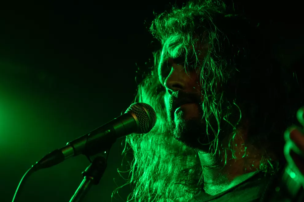 Burden Man @ Crowbar Sydney. Photo by Brendan Delavere.