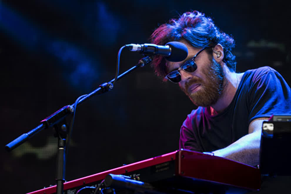 Chet Faker at Field Day 2014. Pic by Peter Sharp.