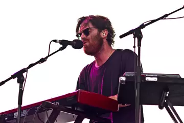 Chet Faker at Field Day earlier this year. Pic by Thomas Graham