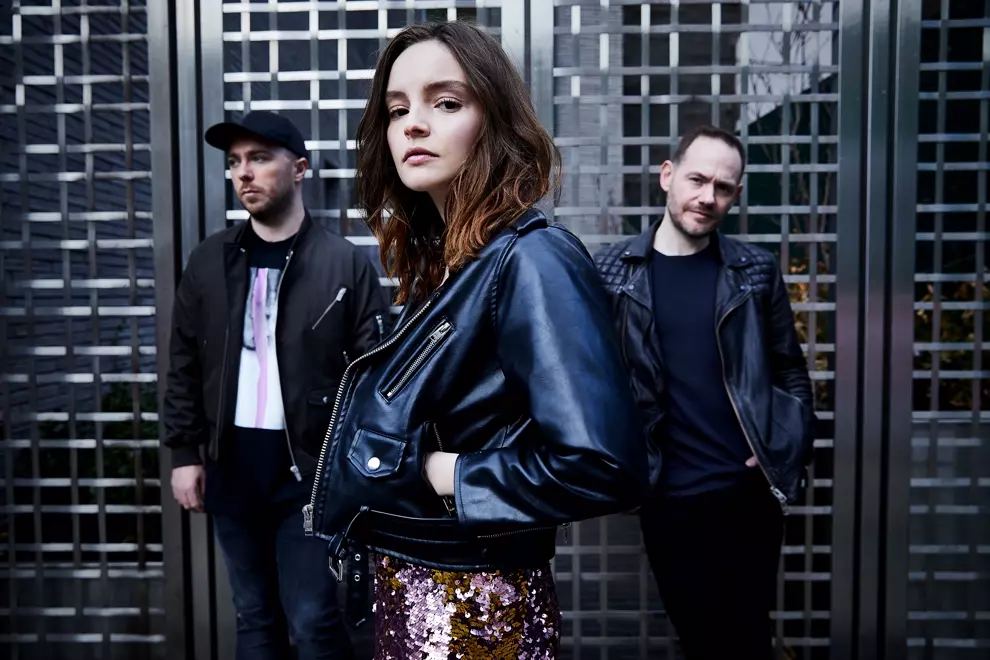 Chvrches. Pic by Danny Clinch.