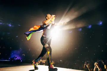 Coldplay on stage
