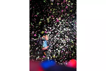 Coldplay, pic by Tony Mott