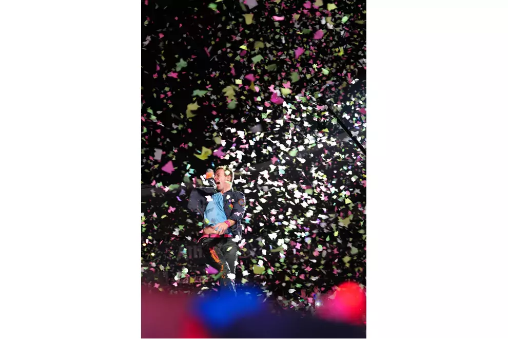 Coldplay, pic by Tony Mott