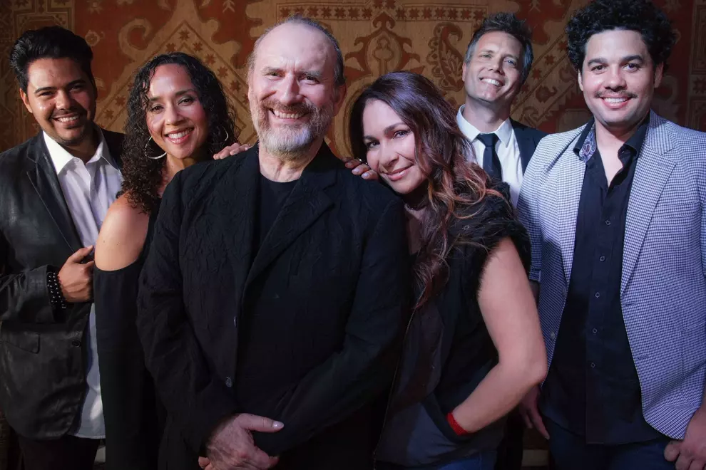 Colin Hay with his current LA band