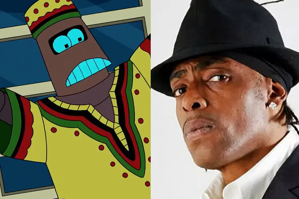 Coolio/Kwanzaa-Bot on Futurama