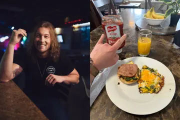 Cory Marks and his Power Breakfast