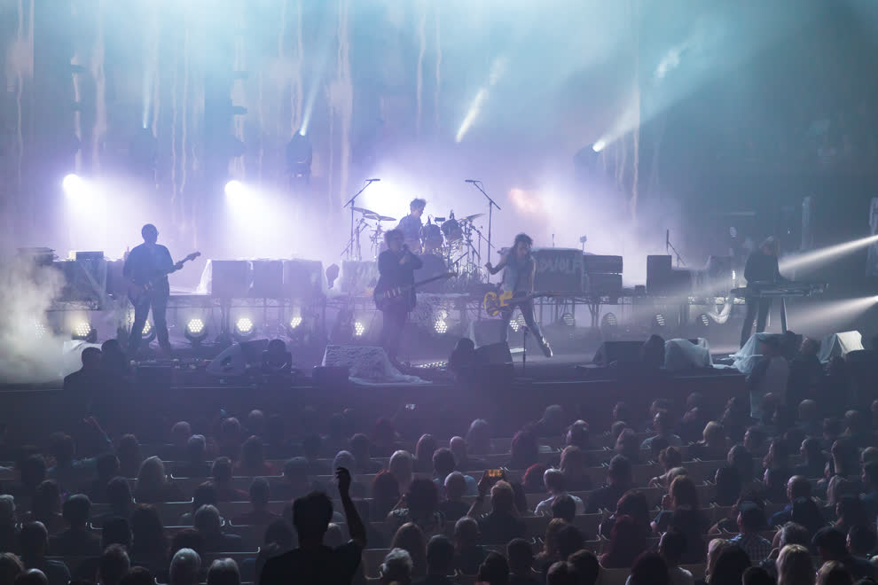 The Cure @ the Opera House's Concert Hall in May, 2019. Pic by Peter Dovgan