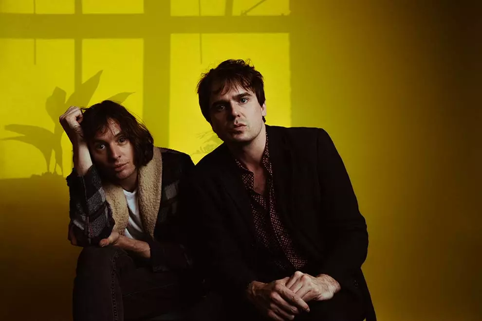 Nick Weaver (left) with Nic McKenzie (right). Pic by Ian Laidlaw 