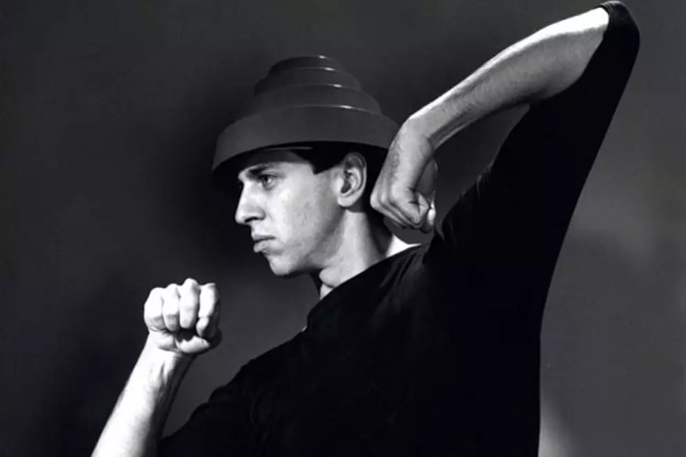 Pic of Bob Casale circa 1980 being circulated by the band. Pic by Jules Bates/Artrouble