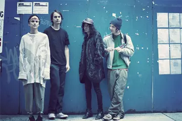 DIIV (Devin Ruben Perez second from right)