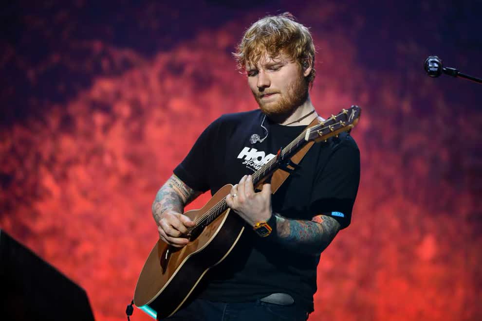 Ed Sheeran @ ANZ Stadium, pic by Josh Groom